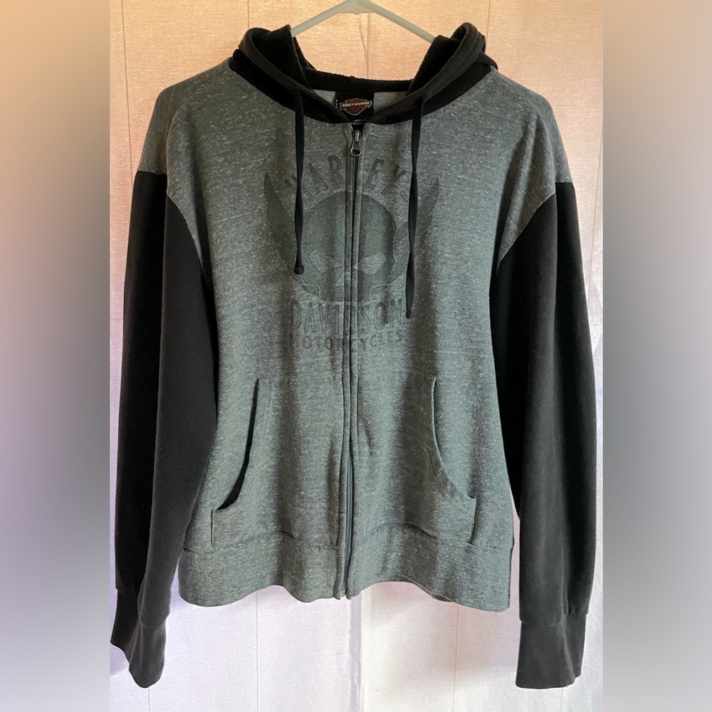 Harley Davidson Zip Up Hoodie
